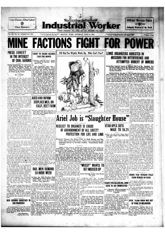 Industrial Worker (June 14, 1930)